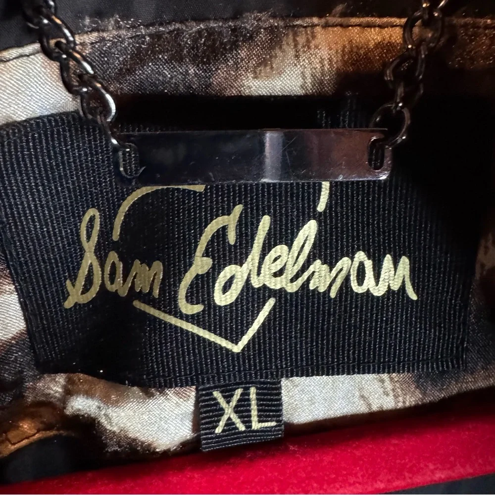 Sam Edelman black Puffer coat with removable faux fur shawl! - Picture 9 of 13